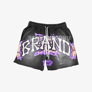 Conjunto Deportivo de Sudadera con Cierre y Pantalones Cortos Purple Flame - Product Image 4