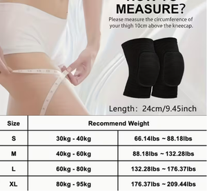 Genouillères unisexes en nylon avec élastique pour l'entraînement au volley-ball et une protection de base - Product Image 6