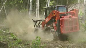 Best Condition Kubota SVL95-2S Diesel Skid Steer Mulcher Attachment <b>Hydraulic</b> Forestry Brush <b>Cutter</b> Vegetation Clearing Logging - Product Image 6