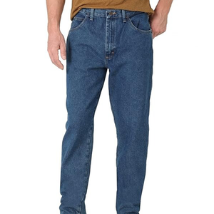 Wholesale Custom <b>Slim</b> Jean <b>Pants</b> for Man High Quality Popular Blue Denim Men's Jeans - Product Image 1