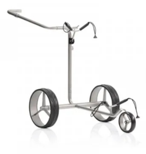 New Jucad Carbon 2.0 Electric <b>Golf</b> Trolley Lithium Battery 3-Wheel Design Remote Control Push 200W Motor 20km/h Speed 18-Hole - Product Image 1