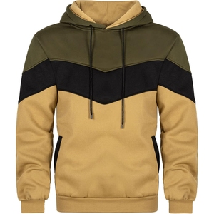 Nuevas Sudaderas de Moda para Hombre, Otoño Invierno, Estilo Urbano, Manga Larga, Color Sólido, Blusa Informal, Sudadera con Capucha de Forro Polar - Product Image 1