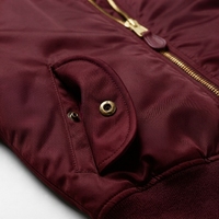 Blouson Bomber Flight en toile, style grec, pour produits de sororité, avec fermeture éclair intégrale, poignets côtelés, léger, vêtement d'extérieur décontracté