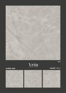 Venta Directa de Fábrica, Baldosas de Porcelana Gris Antideslizantes Brillantes de 600*600 para Balcón y Centro Comercial, Baldosas de Microcemento - Product Image 4