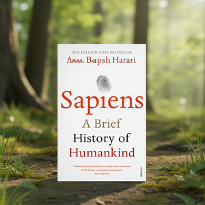 หนังสือ "Sapiens" โดยผู้เขียนยูวาล โนอาห์ ฮารารี พิมพ์ปกอ่อนแบบกำหนดเอง - Product Image 2