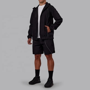 Wholesale Custom Windbreaker <b>Zip</b> <b>Up</b> <b>Jackets</b> For Men High Quality Windproof Waterproof Nylon Coat Shell Windbreaker <b>Jackets</b> - Product Image 4
