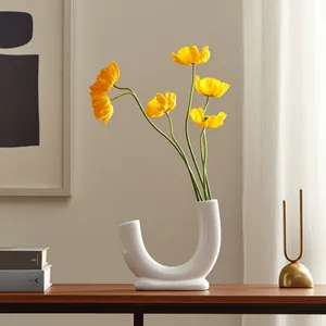 Elegante Florero de Hierro con Diseño Costero Navideño, Ecológico, Hecho a Mano, Centro de Mesa de Lujo, Decoración para el Hogar - Product Image 1