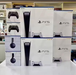 เครื่องเล่นวิดีโอเกม PS5 Pro 4K 2TB รุ่นใหม่ พร้อมชุดเกม 5 เกม + คอนโทรลเลอร์ 2 ตัว สำหรับเกมเมอร์ - Product Image 3