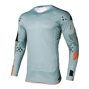 Jersey de Motocross Personalizado, Transpirable, de Poliéster, para Carreras Todoterreno, para Adultos, Ropa Deportiva Exclusiva para Motociclismo - Product Image 1