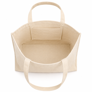 Eco-Friendly Canvas Cotton <b>Tote</b> Shopping <b>Bag</b> Full Print Screen Heavy Duty Recycled Canvas with Custom Logo Print <b>Extra</b> <b>Large</b> - Product Image 5
