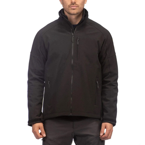 Men's High Quality Softshell Winter <b>Jacket</b> Stand Collar Windbreaker Design with Custom Logo <b>Waterproof</b> and <b>Warm</b> OEM Service - Product Image 1