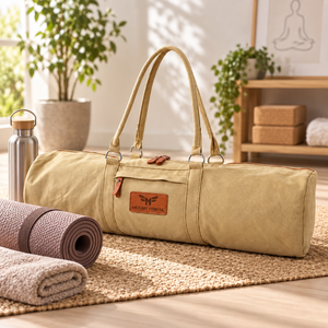 Bolsa de Lona para Esterilla de Yoga con Estampado Personalizado, Bolsa de Gimnasio, Bolsa de Viaje Deportiva para Yoga, Entrenamiento Físico, Bolsa de Transporte para Esterilla de Yoga - Product Image 6