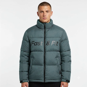 Chaqueta de Invierno Impermeable de Alta Calidad, Fabricada en Fábrica, con Capucha, Cuello Alto, Transpirable, de Tela de Lona Suave - Product Image 1
