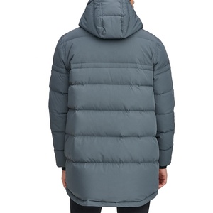 Mens Custom Logo Quilted Padded Hooded Waterproof Windproof Eco-Friendly Quick Dry Puffer Jacket Winter Insulated <b>Bubble</b> <b>Coat</b> - Product Image 6