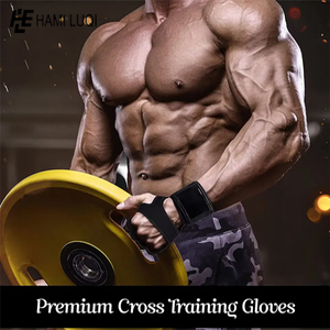 Protège-mains en néoprène personnalisés à demi-doigts pour l'entraînement, antidérapants en silicone pour la protection des paumes, 12 protège-mains de sécurité pour la musculation et la gym - Product Image 6