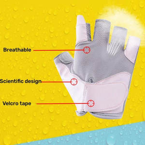 Guantes de Fitness de Neopreno con Dedos Descubiertos y Logotipo Personalizado para Hombres y Mujeres, para Gimnasio, Levantamiento de Pesas y Entrenamiento - Product Image 5