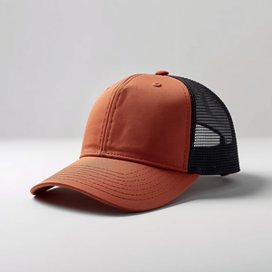 Casquette Trucker 5 Panneaux en Polyester Coton avec Dos en Maille Réglable, Style Décontracté, Personnalisation OEM ODM - Product Image 2