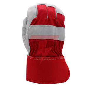 Guantes de Trabajo de Cuero Personalizados con su Propio Logotipo, con Puño de Seguridad, Resistentes a Cortes y Calor, Colores Personalizados en Venta - Product Image 3
