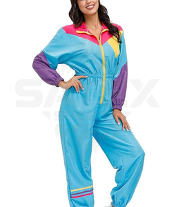 Ensemble unisexe personnalisé d'été : Veste coupe-vent en nylon et pantalon de survêtement avec doublure intérieure en tissu mesh brodé – Vêtements d'extérieur pour femme - Product Image 4