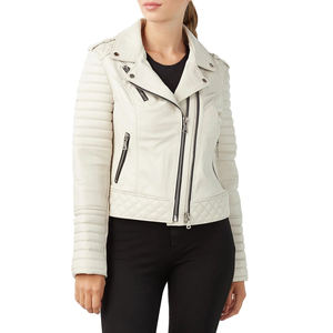 Chaquetas de Cuero de Moda para Mujer, Chaquetas de Cuero para Damas, Nuevos Diseños Personalizados, Chaqueta de Cuero Genuino - Product Image 4