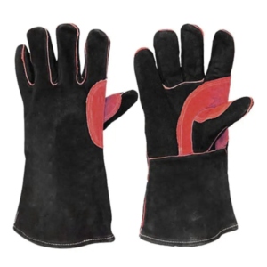 ถุงมือเชื่อมหนังวัวแท้ ทนทาน ใช้งานหนัก ป้องกันมือสำหรับงานอุตสาหกรรม เสริมความแข็งแรงเพื่อความทนทานสูงสุด - Product Image 4