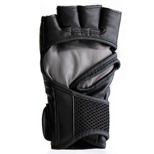 Gants de MMA en cuir de vachette avec logo et couleur personnalisés, gants d'entraînement lacés pour la boxe en plein air, antidérapants, haute qualité - Product Image 6