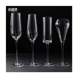 Copas de Champán Personalizadas con Logotipo de 180~250 ml para Bodas, Copas de Jugo, Copas de Cristal, Copas de Vino Tinto - Product Image 1