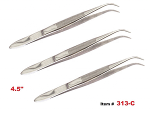 Pinces de cuisine modernes portables de qualité supérieure en acier inoxydable de qualité alimentaire pour barbecue, par Dentavex - Product Image 1