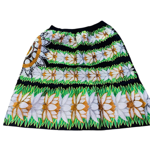 Faldas Polinesias de Estilo Casual Altamente Recomendadas para Mujer, Transpirables, de Poliéster Suave, Hasta la Rodilla, con Bordado, Estilo de las Islas del Pacífico - Product Image 1