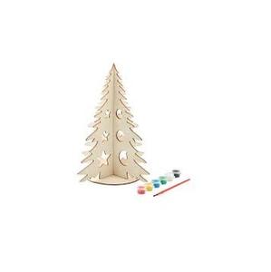 Décoration de Noël en bois en gros, renne rustique à suspendre, globe à neige, ornement pour fête de fin d'année, étiquette cadeau, logo personnalisé pour arbre - Product Image 6