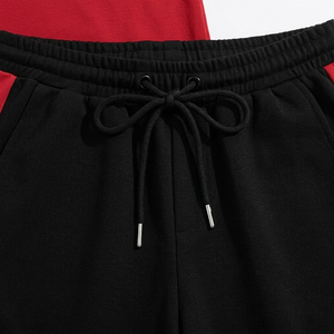 Summer New Trending Men's Shorts <b>Sets</b> 2-piece Outdoor Use Short Sleeve Breathable Shorts <b>Set</b> Casual Cotton Custom Men Shorts <b>Set</b> - Product Image 6