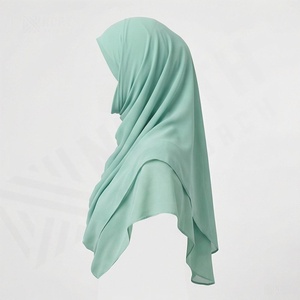 Foulard long de soirée pour femme, imprimé léopard, effet froissé, de créateur, de qualité supérieure, doux, tendance, élégant, pour musulmanes - Product Image 3