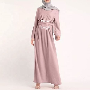 Abaya Musulmana Borka de Primera Calidad al por Mayor, Talla Grande, Mangas Largas, Vestido Maxi Musulmán para Mujer, Elegante, de BD - Product Image 6