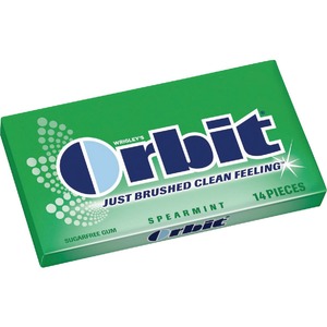 Prix promotionnel du chewing-gum Orbitt sans sucre à la menthe poivrée en vente - Product Image 4