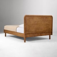 OEM lujo Hotel King Size cama doble Hotel dormitorio muebles oro cama conjunto moderno cama de madera