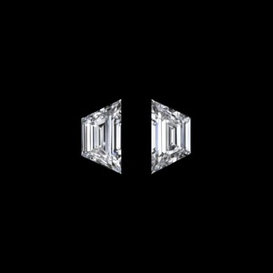 Diamants synthétiques de laboratoire R&K GEMS, taille trapèze, couleur Fancy Light VVS, toutes tailles disponibles, commande personnalisée de bijoux - Product Image 4
