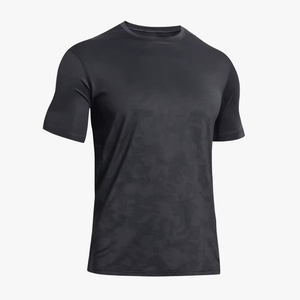 Camisetas Deportivas de Manga Corta para Hombre, Corte Regular, 100% Algodón Tejido, para Entrenamiento y Running, Personalizadas al por Mayor, OEM - Product Image 1