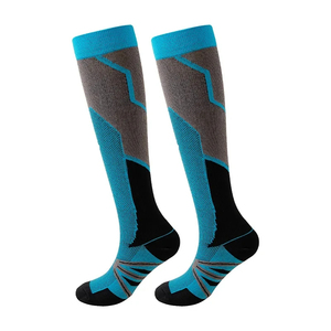 Chaussettes pour varices, chaussettes de grossesse, anti-fatigue, pour la circulation sanguine, pour la gym, le cyclisme en plein air, le football, le fitness - Product Image 5