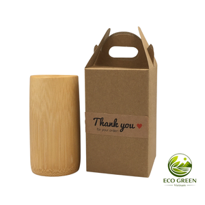 ถ้วยไม้ไผ่ธรรมชาติงานแฮนด์เมดแก้วมักเป็นมิตรต่อสิ่งแวดล้อม - Product Image 3