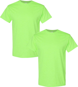 T-shirts décontractés pour hommes à manches courtes, 100% coton, logo sur le devant, coupe régulière légère, séchage rapide, respirant, prix bas - Product Image 1