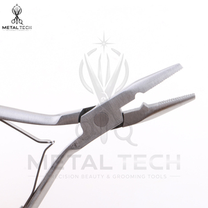 Stainless Steel Micro Rings Remover <b>Tools</b> Set Professional Salon Hairdressing Supplies Best Product Hair Extension Pliers - Product Image 5