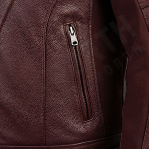 Chaqueta de Motociclista de Cuero Genuino para Hombre de la Mejor Calidad, Nueva Colección de Invierno, Chaquetas de Motocicleta con Protecciones Desmontables Personalizadas - Product Image 5