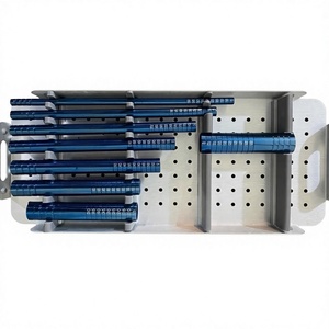 Système d'opérations tubulaires pour la chirurgie de la colonne vertébrale MIS, ensemble d'instruments, boîte de stérilisation, instruments chirurgicaux orthopédiques réutilisables CE - Product Image 3