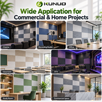 Panneau acoustique grand format architectural, écologique, personnalisable, en polyester, pour les murs des hôtels de luxe et des intérieurs de cinémas