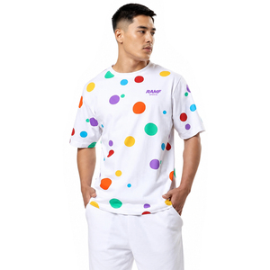 Bulk <b>Mens</b> Short Sleeve T Shirt <b>Black</b> Cotton Crew Neck Tee Custom Logo Manufacturer Color Blocked T Shirts - Product Image 5