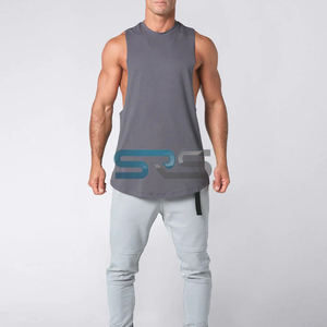 Última Moda en Camisetas de Tirantes Transpirables de Punto para Hombre, Ropa Deportiva Personalizada de Secado Rápido para Gimnasio, Disponible en Línea - Product Image 3