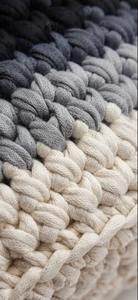 Bolso Mini Estilo Vintage con Cadena – Bolso de Hombro Boho con Rayas Negras y Grises, Elegante con Perlas y Dos Correas, Tejido de Cordón de Algodón - Product Image 4