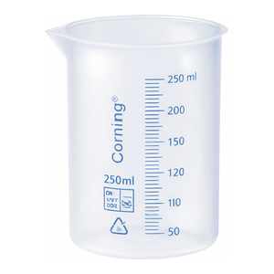 Vasos de Laboratorio Graduados Translúcidos de Polipropileno Corning de Forma Baja para Manipulación de Productos Químicos Reutilizables de 50-2000 ml - Product Image 3