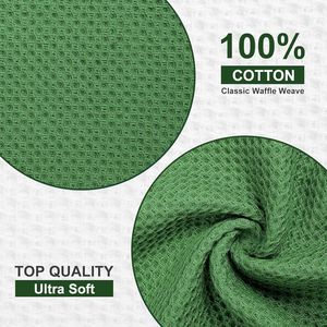 Asciugamani da Cucina in Cotone 100% a Nido d'Ape Super Assorbenti Lavabili in Lavatrice 33 x 71 cm Set da 4 per Asciugare i Piatti - Product Image 1