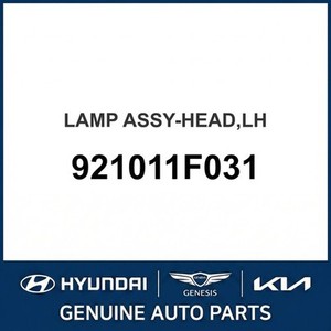 ไฟหน้าซ้ายใหม่สำหรับ Sportage รุ่น 921011F031 - Product Image 1